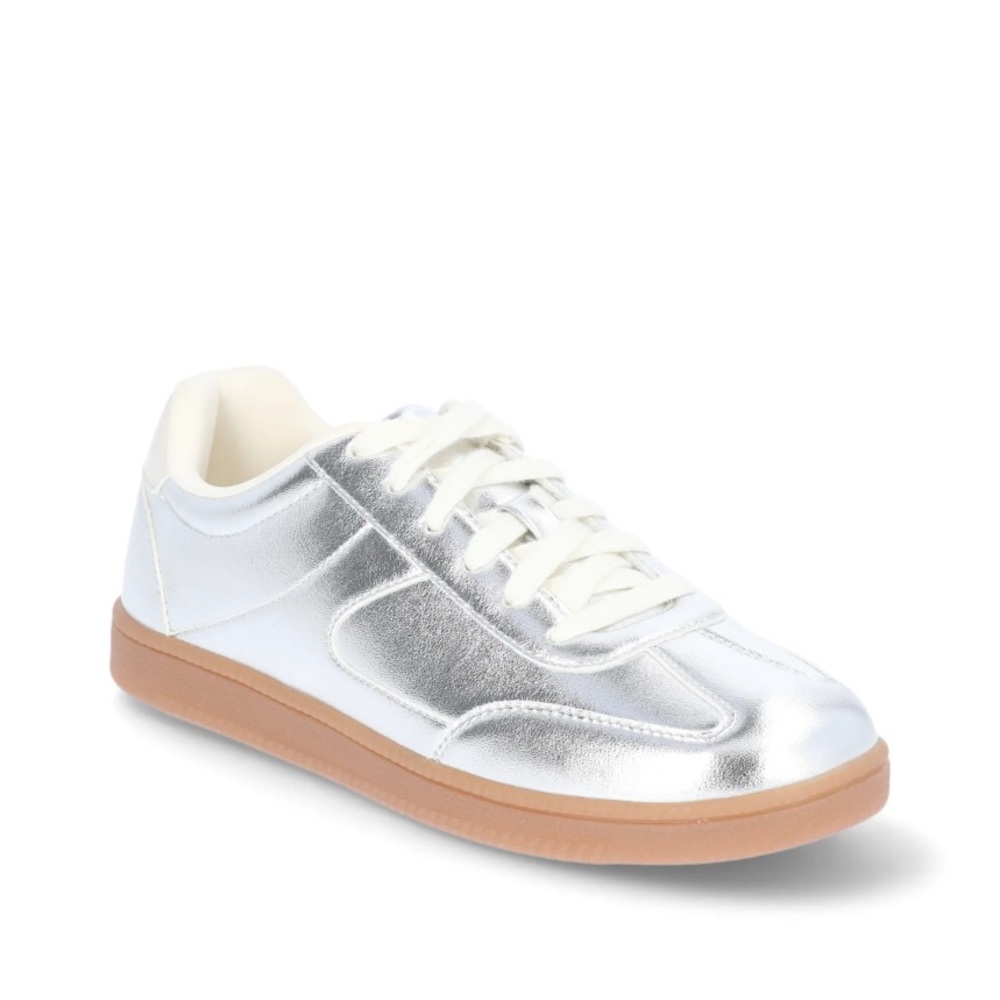 New‎ Women's No Boundaries Lightweight Casual Sport Sneakers Size 8 Silver